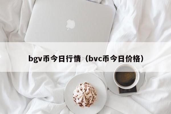 bgv币今日行情(bvc币今日价格)