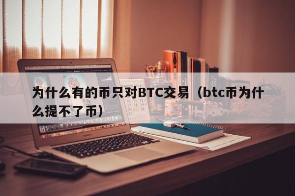 为什么有的币只对BTC交易(btc币为什么提不了币)